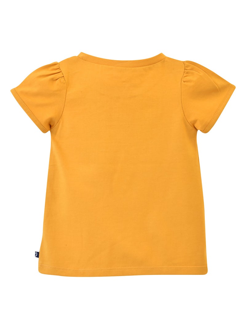 T-SHIRT JAUNE EDITH Jaune - Kiabi