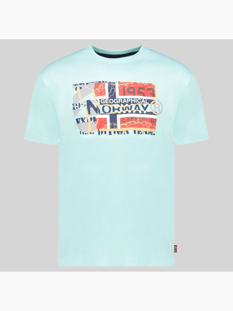 T-shirt jaytorn – geographical norway Menthe - Kiabi