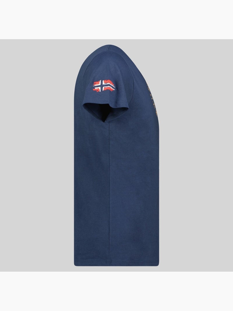 T-shirt jeganto – geographical norway Bleu marine - Kiabi