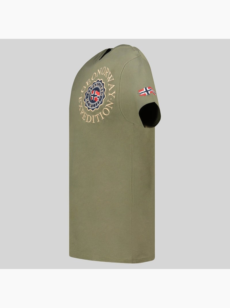 T-shirt jeganto – geographical norway Kaki - Kiabi