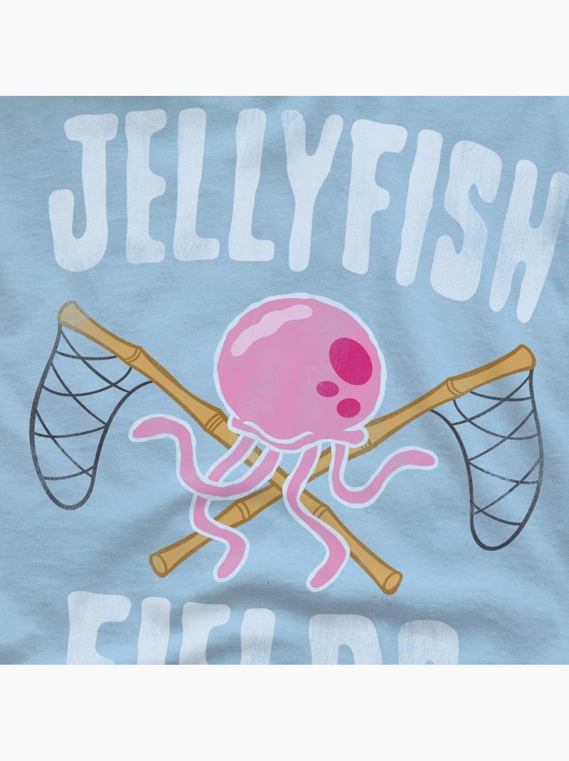 T-shirt jellyfish fields - bob l'éponge Bleu clair - Kiabi