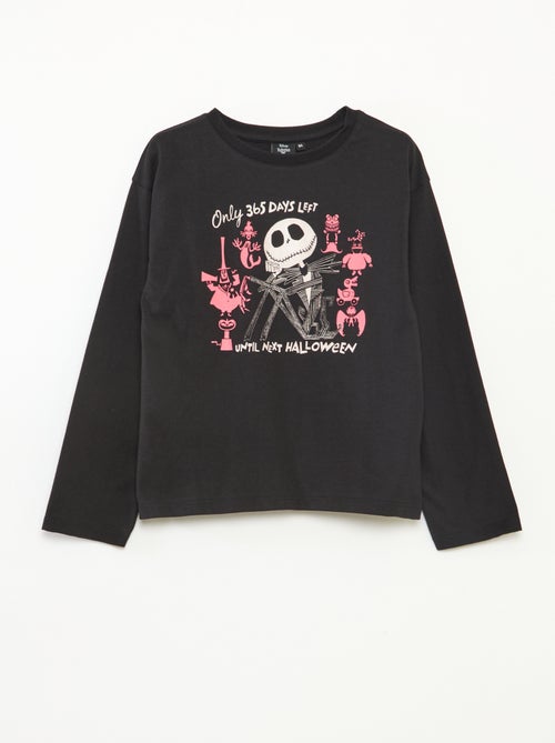 T-shirt jersey halloween 'Disney' 'Monsieur Jack' - Kiabi