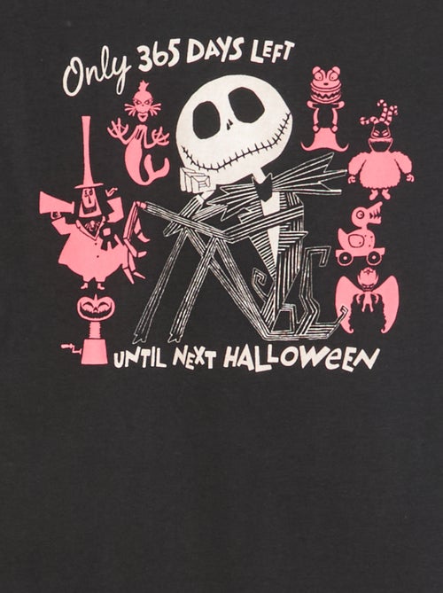 T-shirt jersey halloween 'Disney' 'Monsieur Jack' - Kiabi