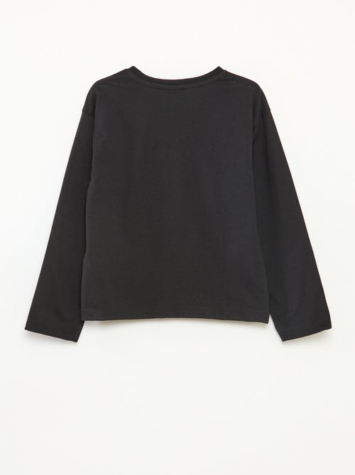 T-shirt jersey halloween 'Disney' 'Stitch' - Kiabi