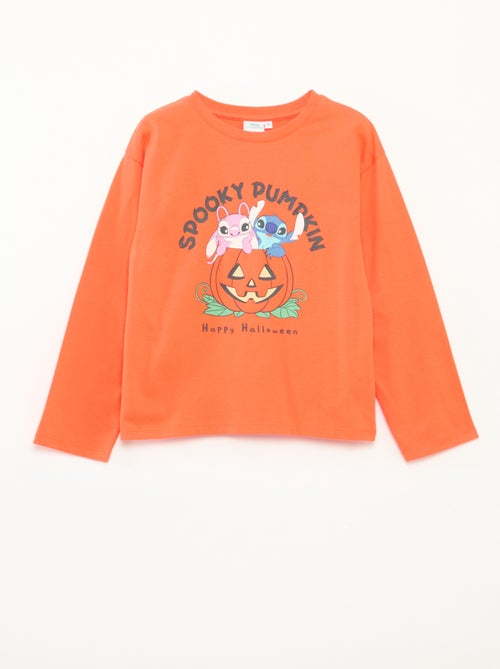 T-shirt jersey halloween 'Disney' 'Stitch' - Kiabi
