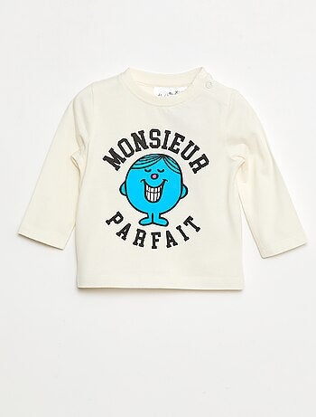 T-shirt jersey 'Monsieur Madame' en coton