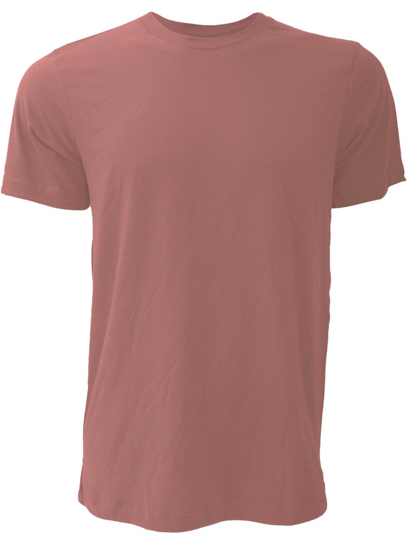 T-shirt jersey's - bella + canvas Mauve - Kiabi
