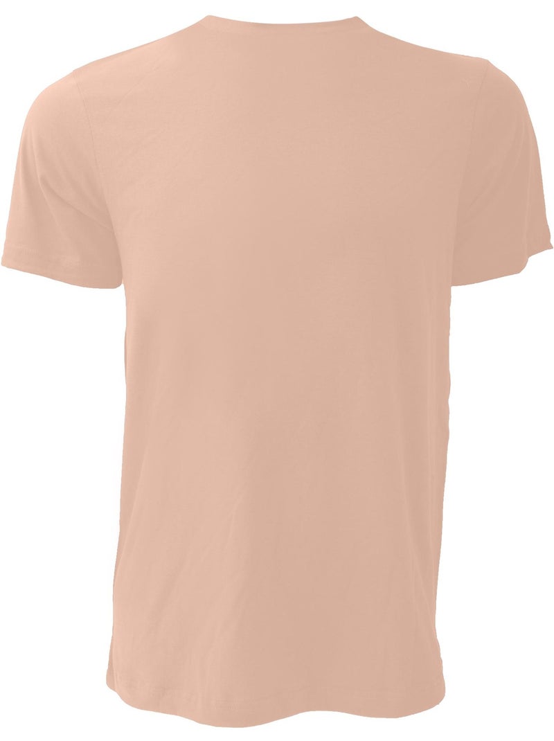 T-shirt jersey's - bella + canvas Orange corail - Kiabi