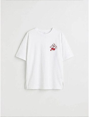 T-shirt jeune en coton et élasthanne tommy