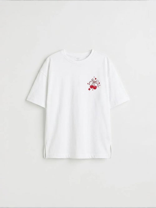T-shirt jeune en coton et élasthanne tommy - Kiabi T-shirt jeune en coton et élasthanne tommy - Kiabi