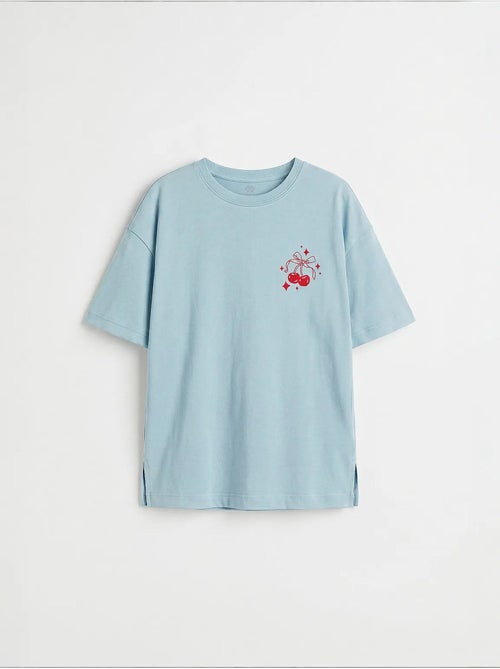 T-shirt jeune en coton et élasthanne tommy - Kiabi T-shirt jeune en coton et élasthanne tommy - Kiabi