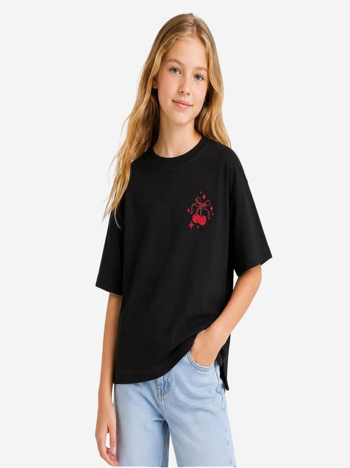 T-shirt jeune en coton et élasthanne tommy - Kiabi T-shirt jeune en coton et élasthanne tommy - Kiabi