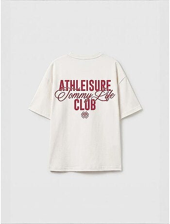 T-shirt jeunesse en coton et élasthanne tommy