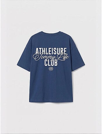 T-shirt jeunesse en coton et élasthanne tommy