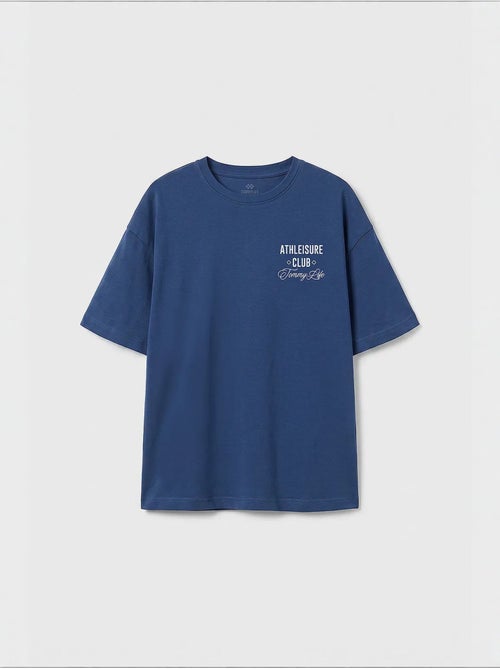 T-shirt jeunesse en coton et élasthanne tommy - Kiabi T-shirt jeunesse en coton et élasthanne tommy - Kiabi