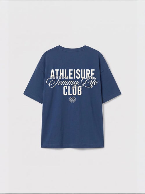 T-shirt jeunesse en coton et élasthanne tommy - Kiabi T-shirt jeunesse en coton et élasthanne tommy - Kiabi