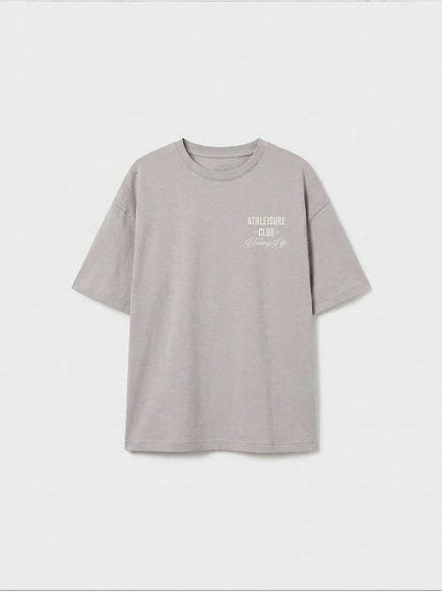 T-shirt jeunesse en coton et élasthanne tommy - Kiabi T-shirt jeunesse en coton et élasthanne tommy - Kiabi