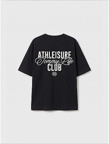 T-shirt jeunesse en coton et élasthanne tommy