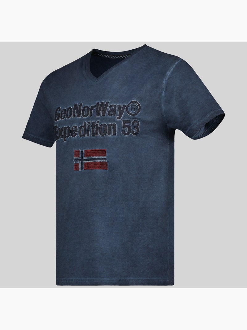 T-shirt jimdo – geographical norway Bleu marine - Kiabi