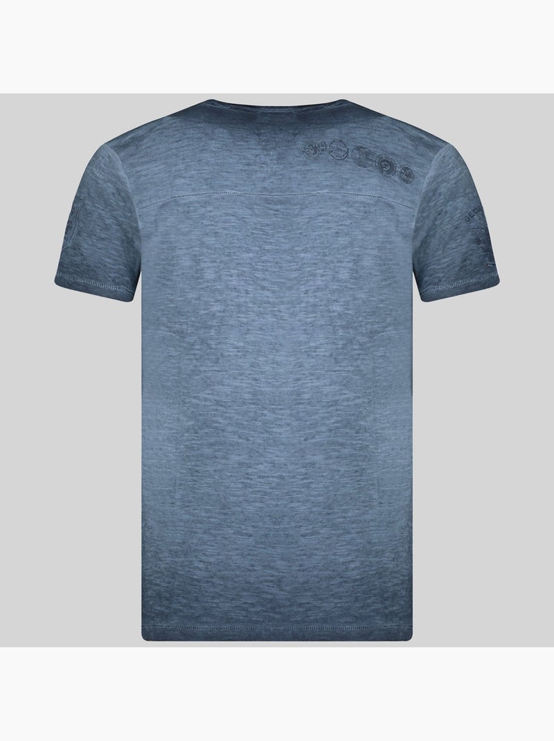 T-shirt jimperable – geographical norway Bleu marine - Kiabi