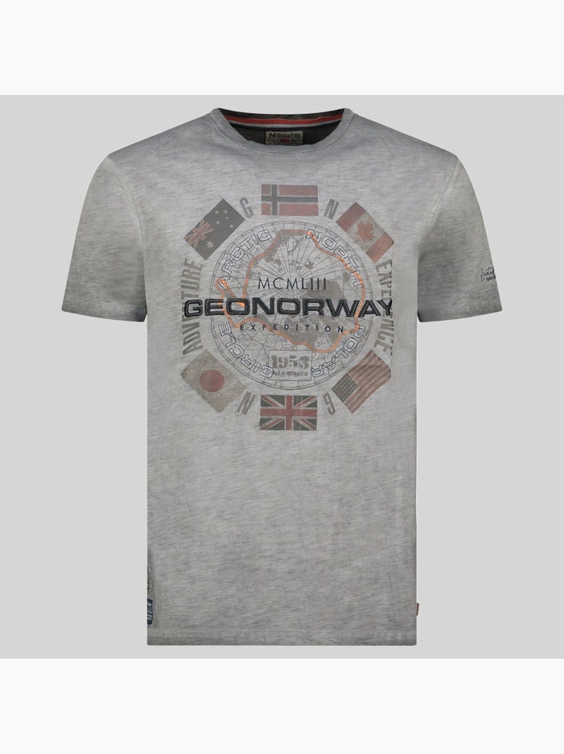 T-shirt jirkel – geographical norway Gris foncé - Kiabi