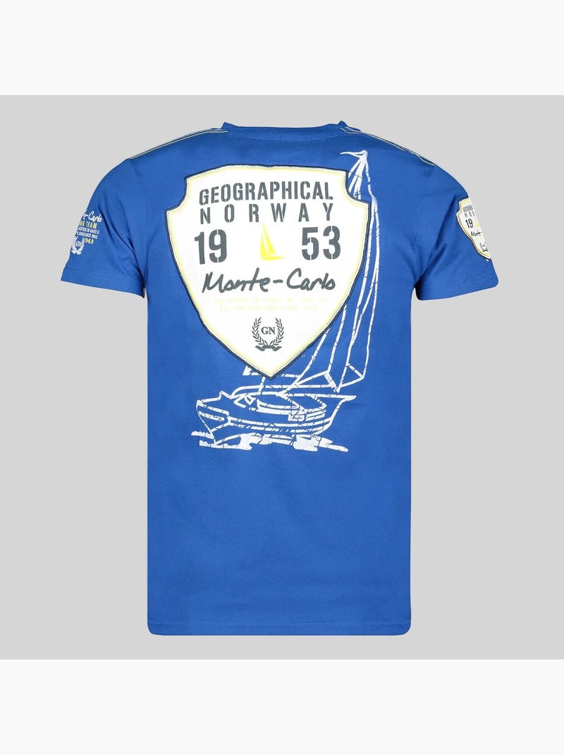 T-shirt jocean – geographical norway Bleu roi - Kiabi