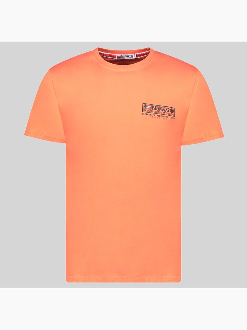 T-shirt joffroy – geographical norway Corail - Kiabi