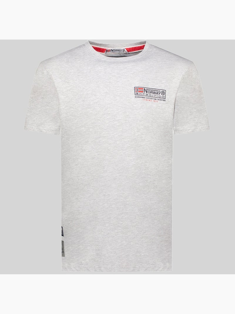 T-shirt joffroy – geographical norway Gris clair - Kiabi