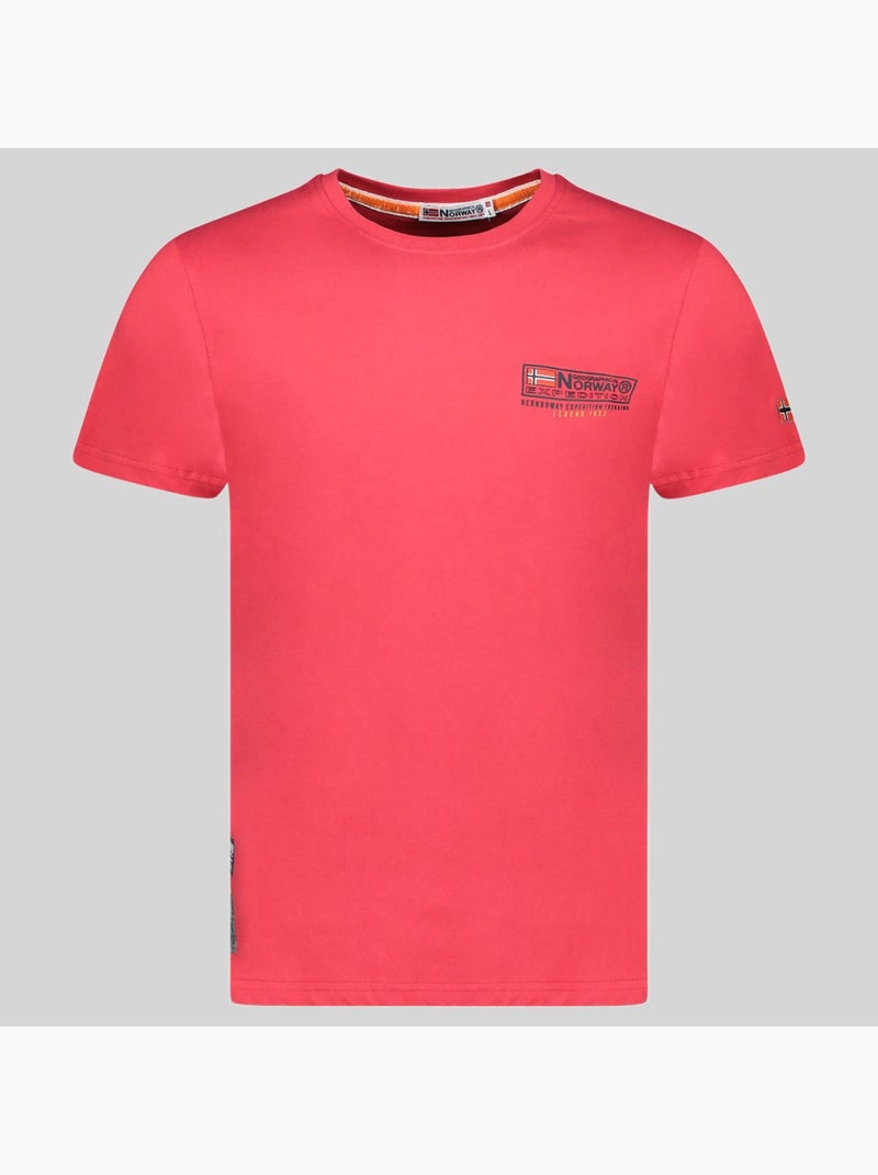 T-shirt joffroy – geographical norway Rouge - Kiabi