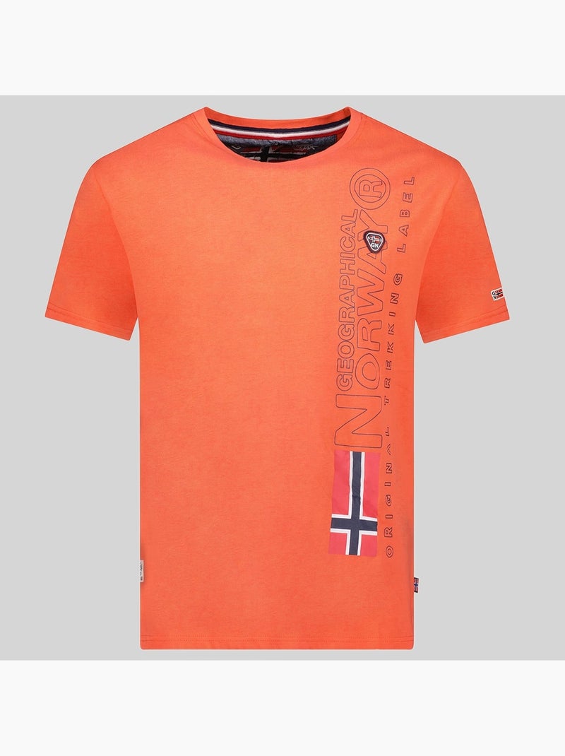 T-shirt jogo – geographical norway Corail - Kiabi