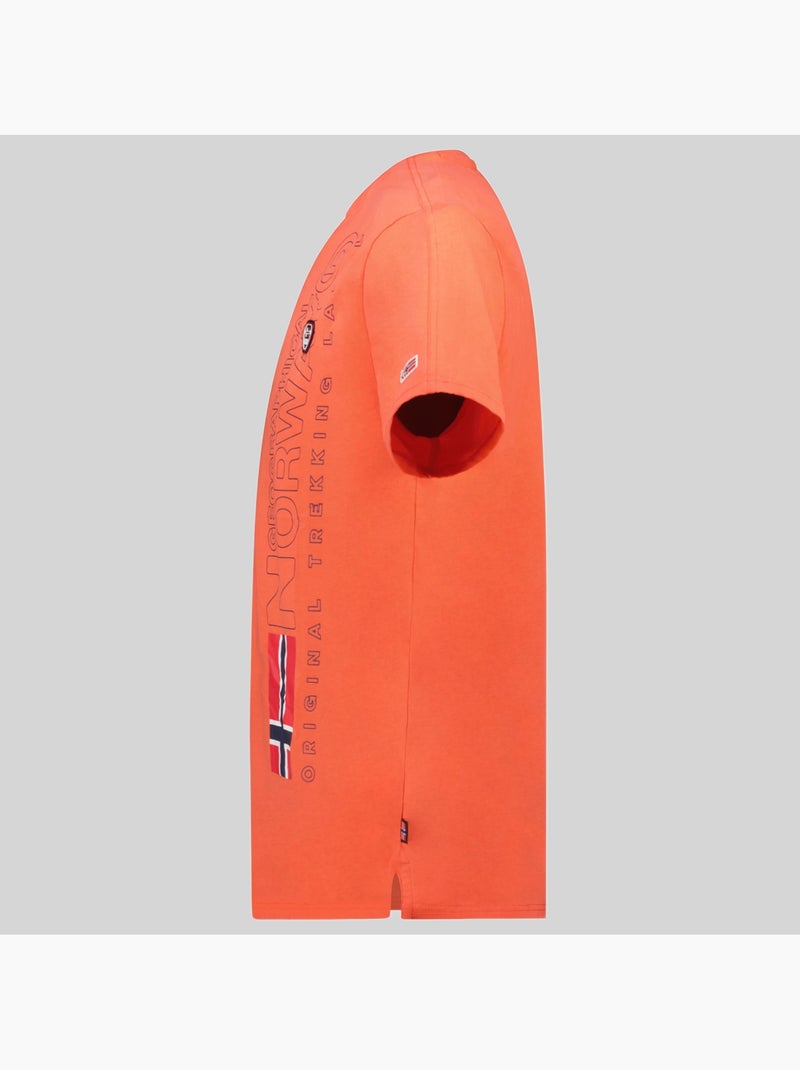 T-shirt jogo – geographical norway Corail - Kiabi