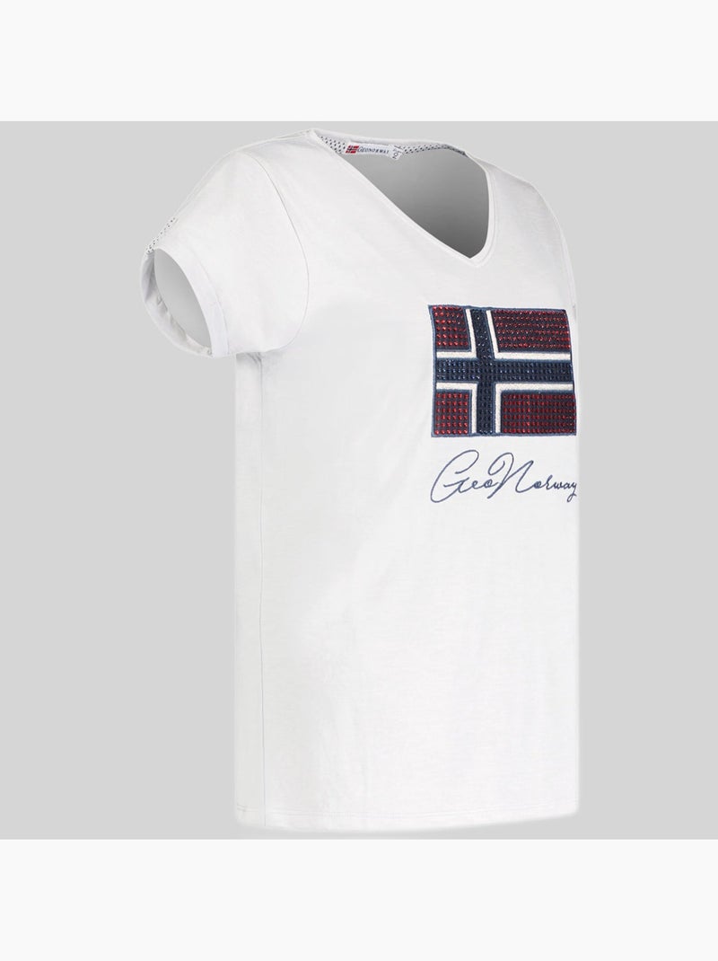 T-shirt joisette – geographical norway Gris clair - Kiabi