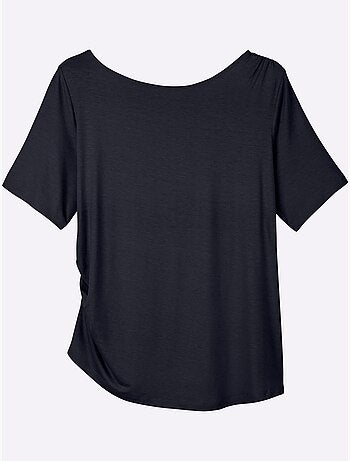 T-shirt Jolies Fronces - Taille Standard - Sheego