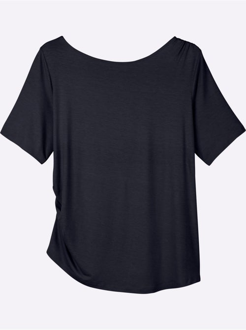 T-shirt Jolies Fronces - Taille Standard - Sheego - Kiabi