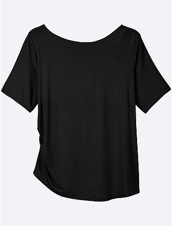 T-shirt Jolies Fronces - Taille Standard - Sheego