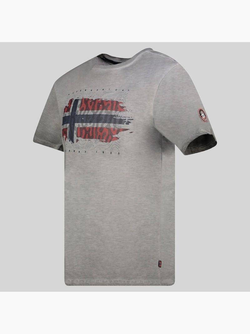 T-shirt jopograph – geographical norway Gris clair - Kiabi