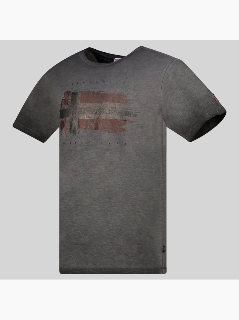 T-shirt jopograph – geographical norway Noir - Kiabi