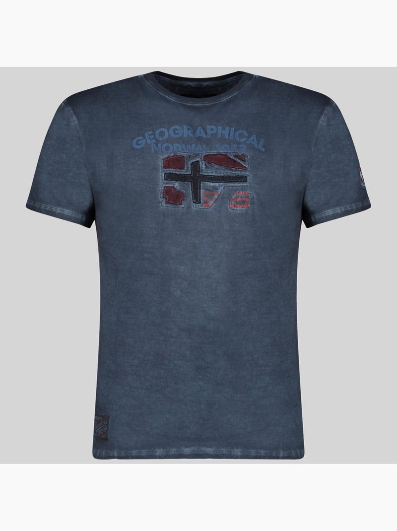T-shirt jotz – geographical norway Bleu marine - Kiabi
