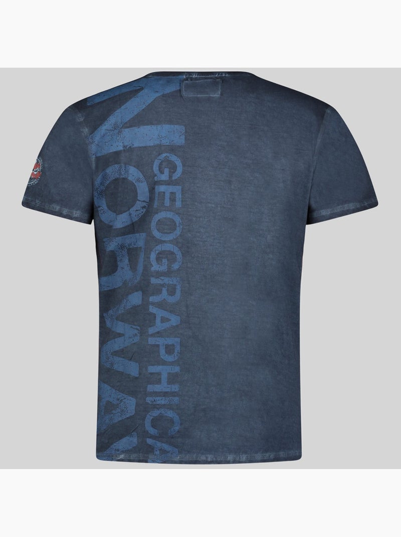 T-shirt jotz – geographical norway Bleu marine - Kiabi