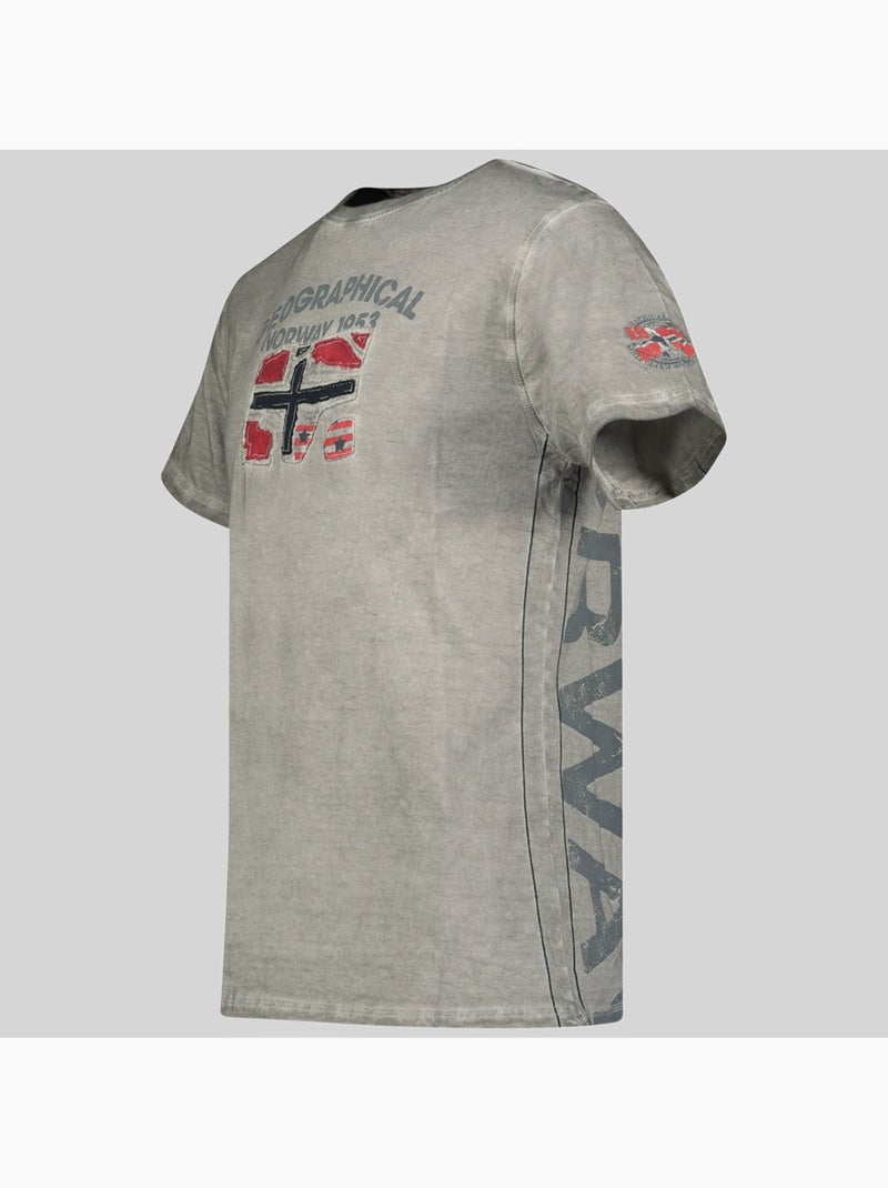 T-shirt jotz – geographical norway Gris clair - Kiabi