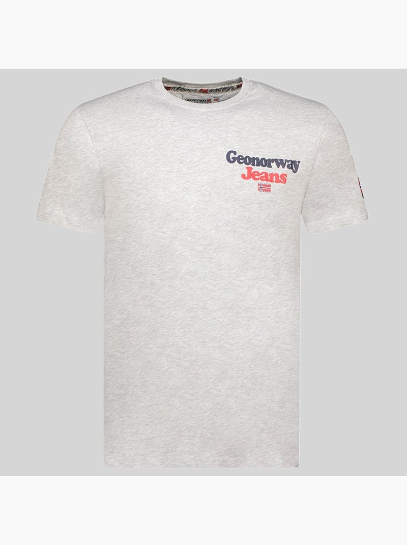 T-shirt joupper – geographical norway Gris clair - Kiabi