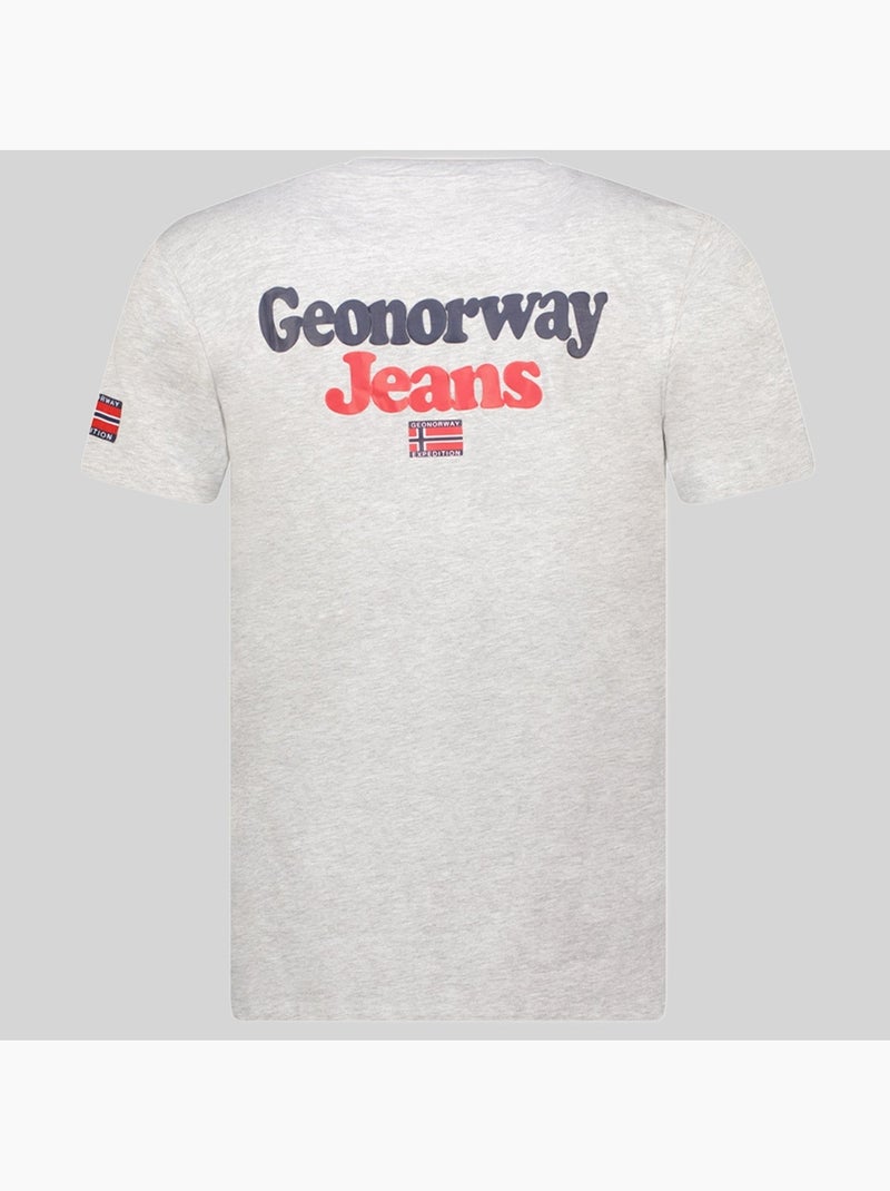 T-shirt joupper – geographical norway Gris clair - Kiabi