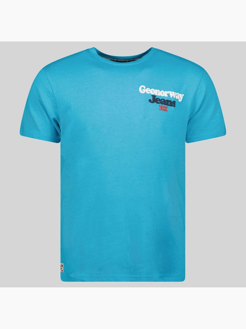 T-shirt joupper – geographical norway Turquoise - Kiabi