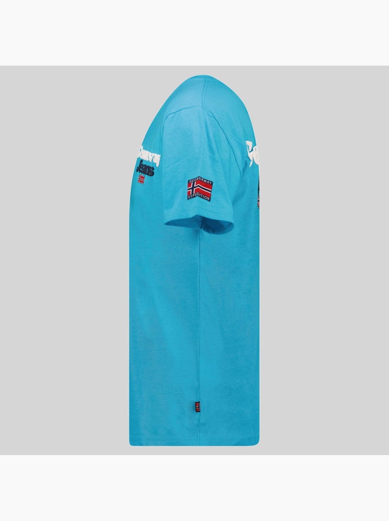 T-shirt joupper – geographical norway Turquoise - Kiabi