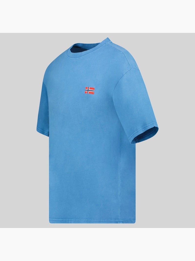 T-shirt joversize – geographical norway Bleu - Kiabi