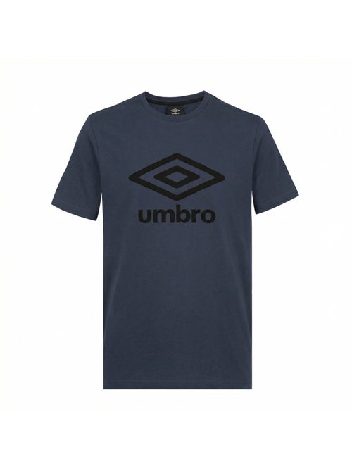T-shirt junior col rond regular en coton160 gsm basic core logo umbro - Kiabi