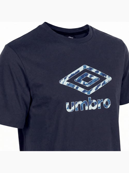 T-shirt junior col rond régular en coton160 gsm basic core logo umbro - Kiabi