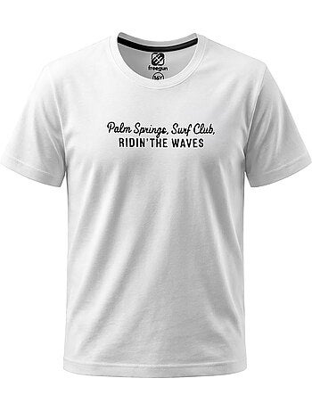 T-shirt junior en jersey 140gsm imprimé devant et dos club freegun
