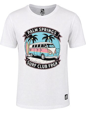 T-shirt junior en jersey 140gsm imprimé devant van freegun