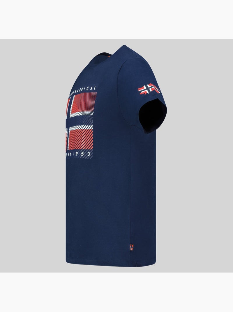 T-shirt junter – geographical norway Bleu marine - Kiabi